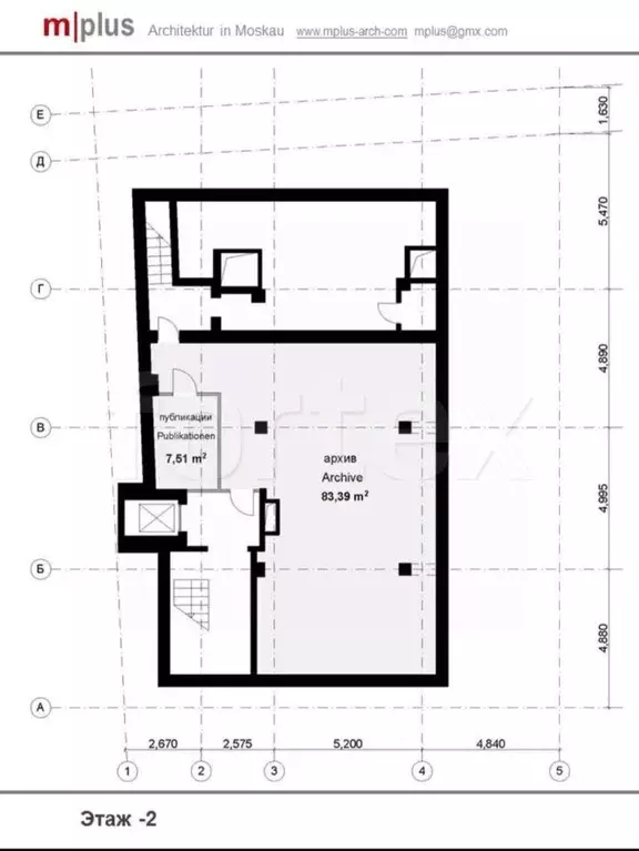 Офис в Москва Воронцовская ул., 8С7 (1394 м) - Фото 1