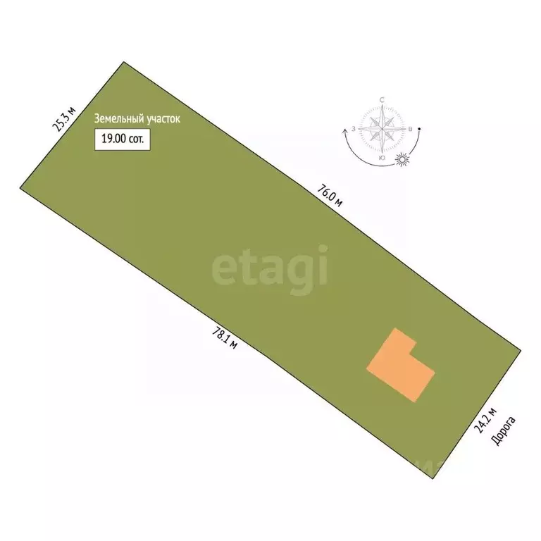 Дом в Мордовия, Саранск городской округ, с. Макаровка ул. Нагорная (49 ... - Фото 2