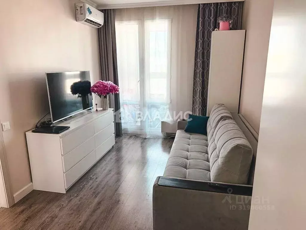 Квартира, 1 комната, 32.6 м - Фото 1