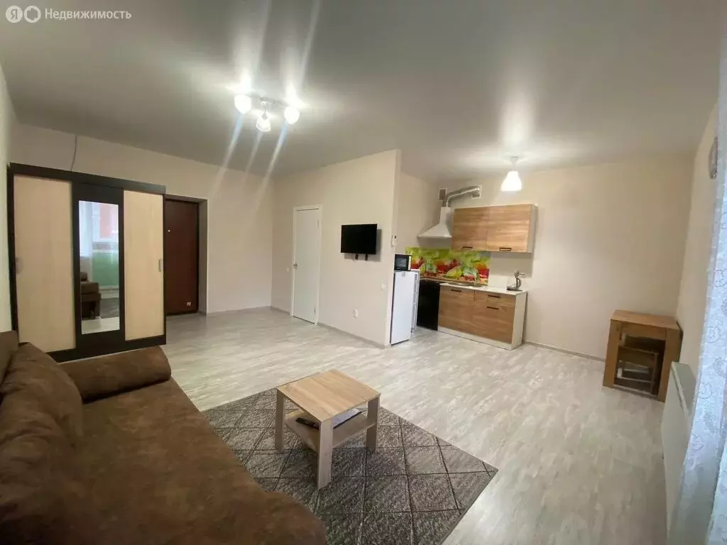 Квартира-студия: аул Новая Адыгея, Бжегокайская улица, 90/5к2 (32.9 м) - Фото 1