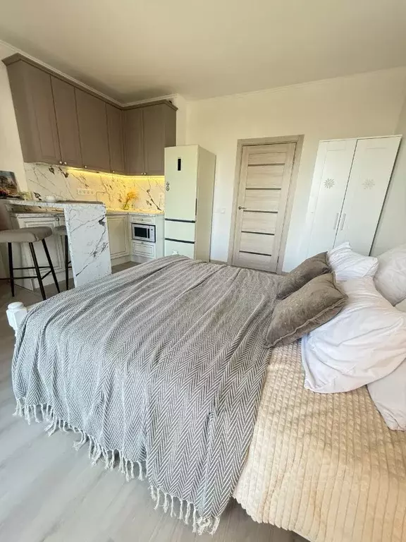 Студия Санкт-Петербург ул. Плесецкая, 6 (25.2 м) - Фото 1