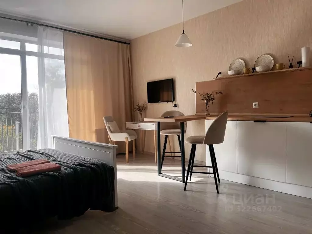 Студия Пермский край, Пермь ул. Герцена, 4А (34.0 м) - Фото 2