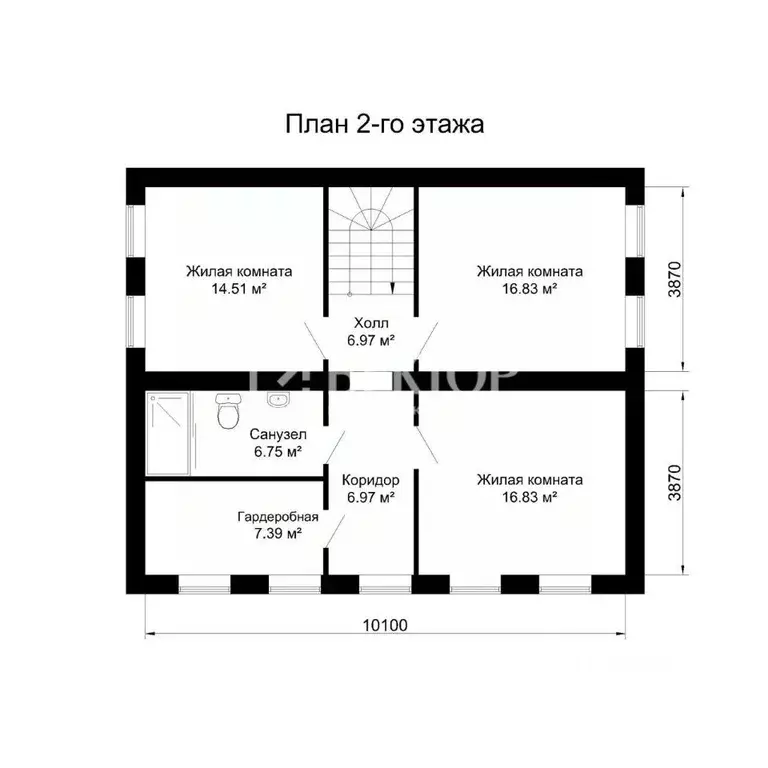 Таунхаус в Костромская область, Кострома Сенная ул., 25 (230 м) - Фото 2