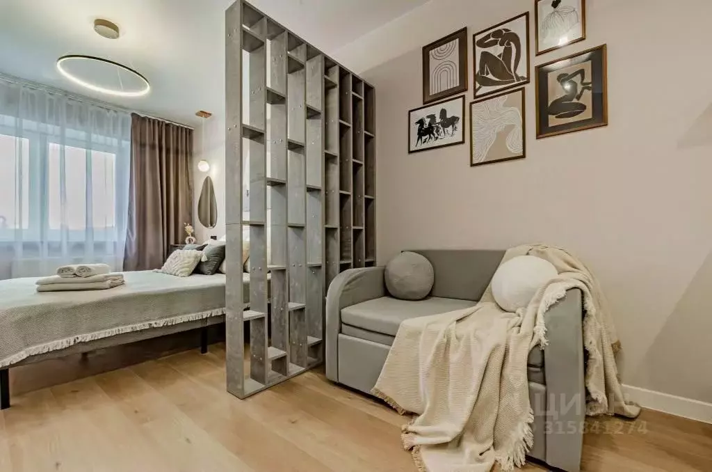 1-к кв. Татарстан, Казань ул. Рихарда Зорге, 11В (30.0 м) - Фото 1