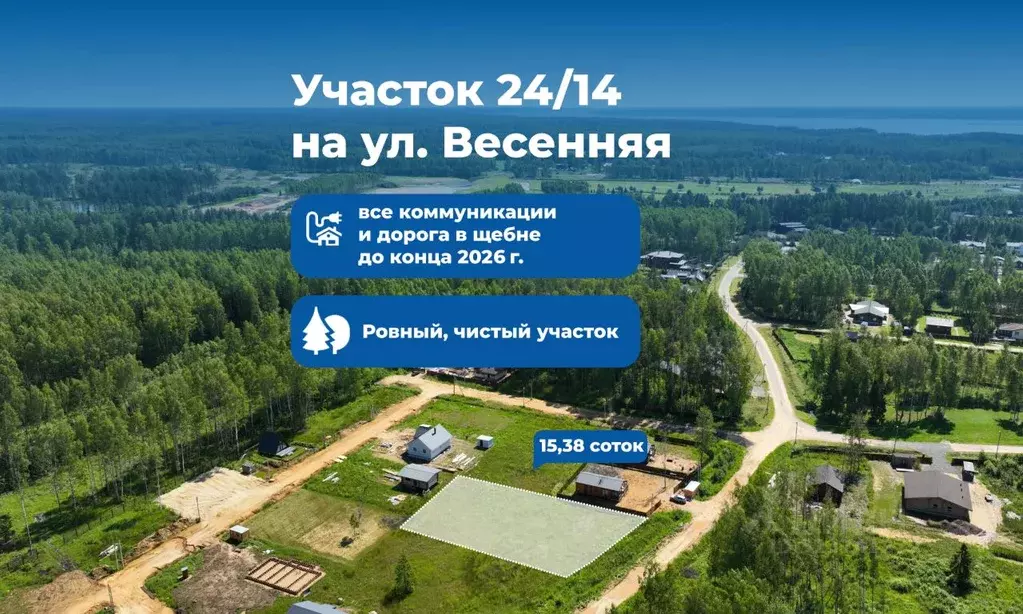 Участок в Ярославская область, Рыбинский муниципальный округ, д. ... - Фото 1