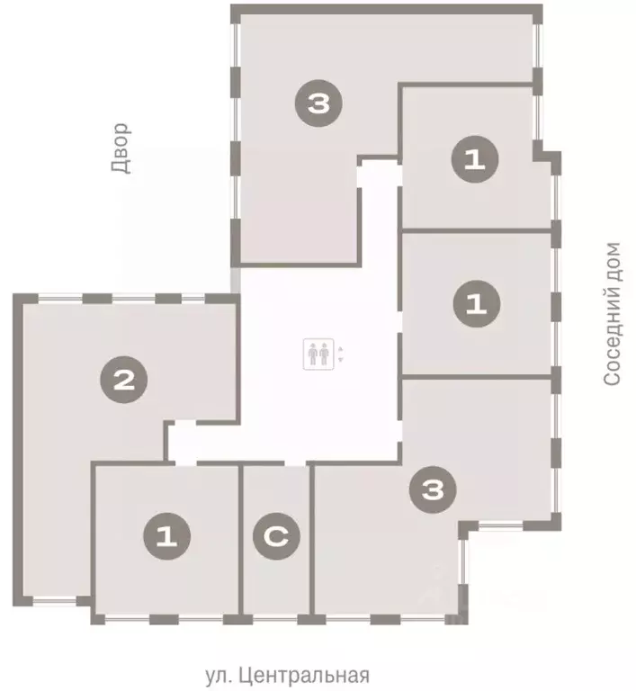 3-к кв. Новосибирская область, Новосибирский район, Краснообск рп ... - Фото 2