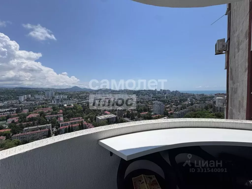 1-к кв. Краснодарский край, Сочи Виноградная ул., 22/1Б (36.4 м) - Фото 2