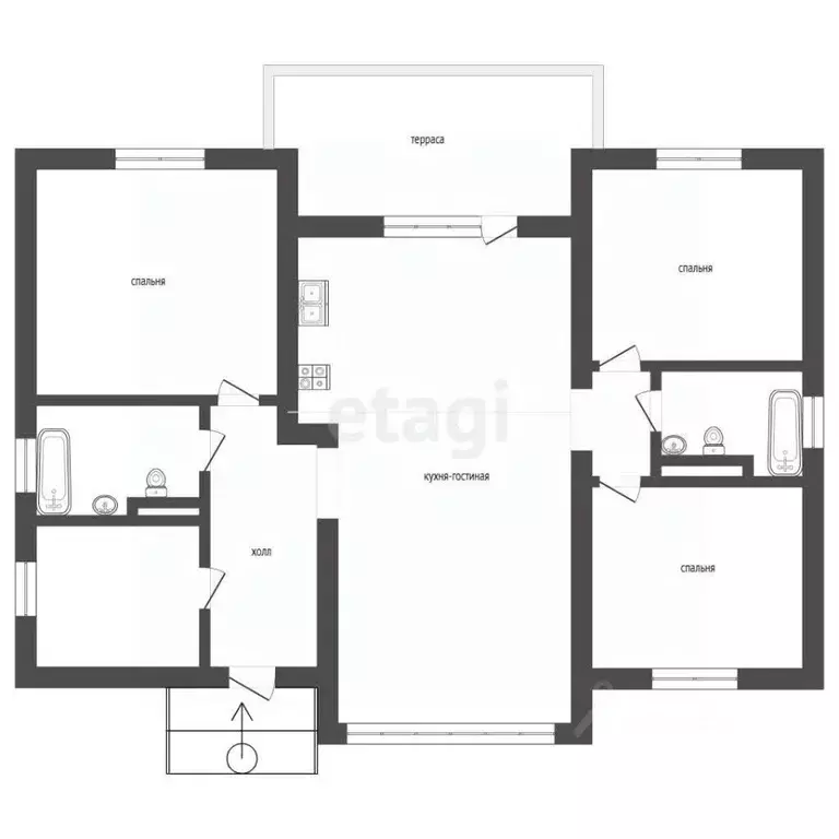 Дом в Ростовская область, Батайск Донская Чаша садовое товарищество, ... - Фото 2