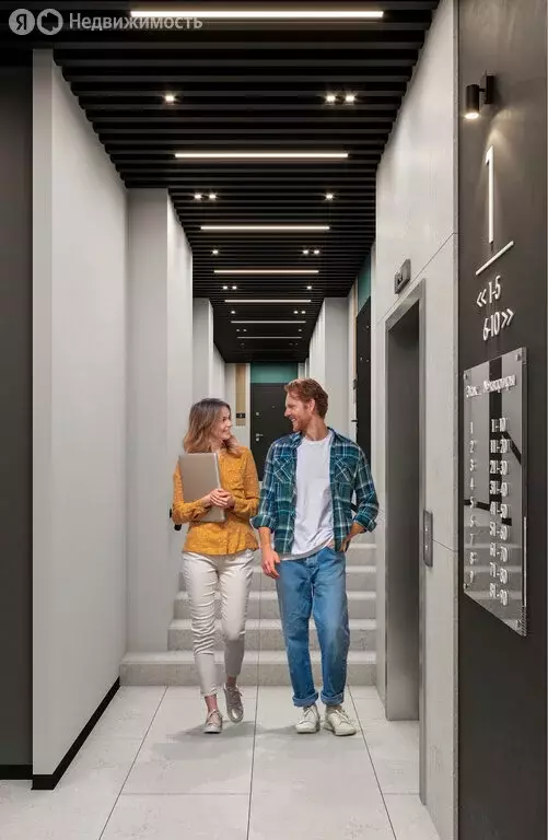 1-комнатная квартира: Астрахань, Брестская улица, 11/2 (32.05 м) - Фото 1