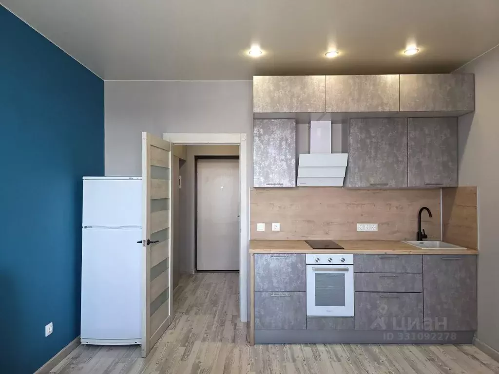 Студия Санкт-Петербург ул. Плесецкая, 10 (24.1 м) - Фото 2