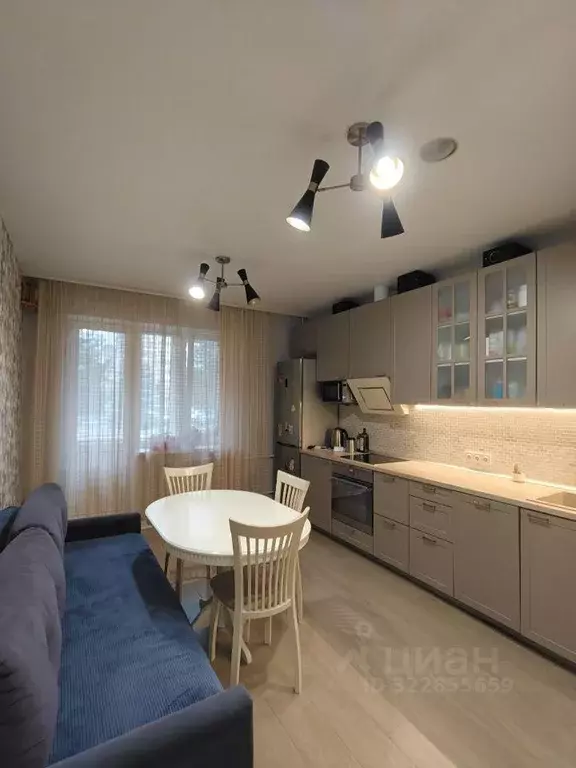 Квартира, 1 комната, 46.8 м - Фото 0