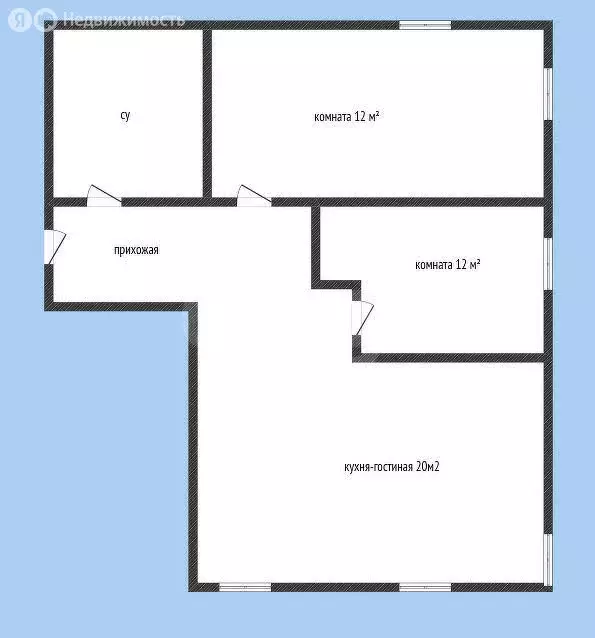 3-комнатная квартира: Новороссийск, Вербовая улица, 11 (85.4 м) - Фото 1