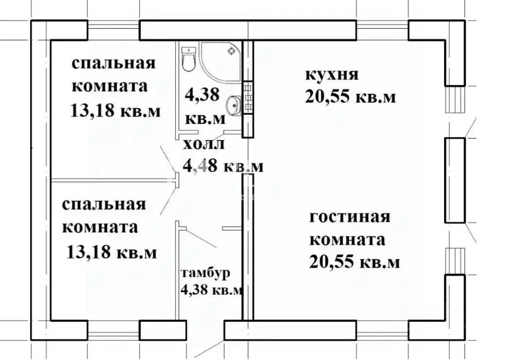 Дом в Костромская область, Кострома ул. Родительская, 21 (122 м) - Фото 2