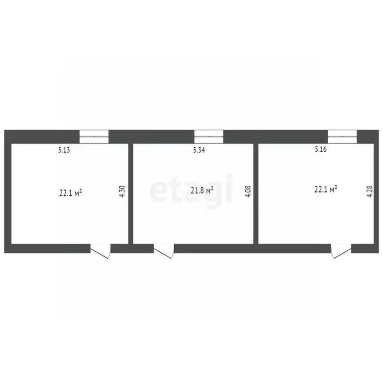 Офис в Мордовия, Саранск Пролетарская ул., 130А (66 м) - Фото 2