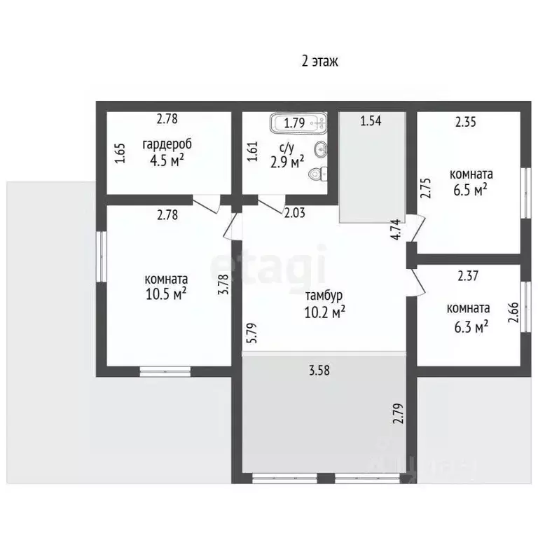 Дом в Татарстан, Альметьевск Дорожник садоводческое товарищество, 179 ... - Фото 2