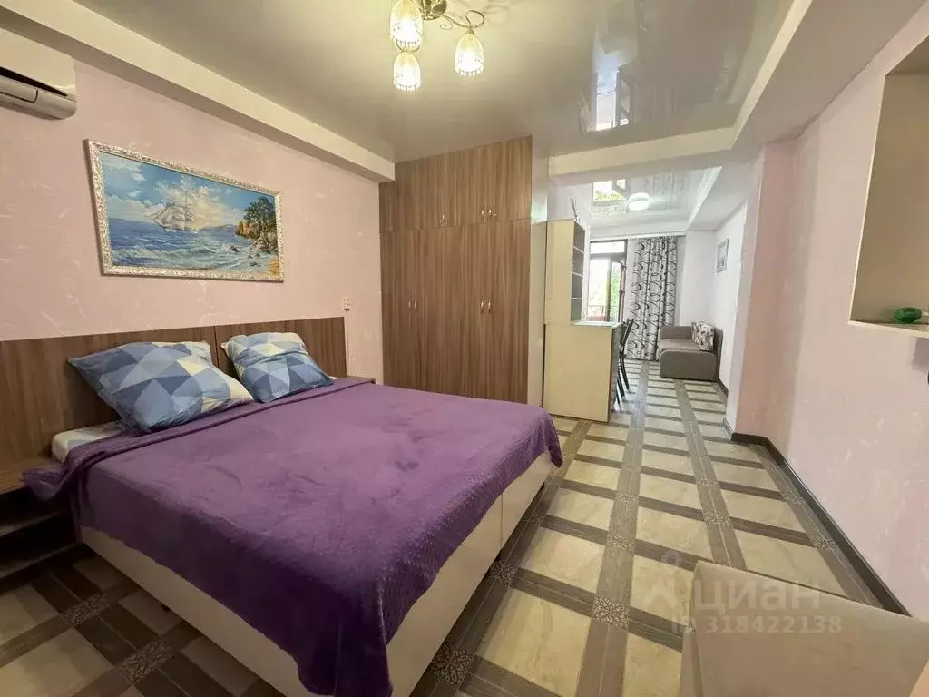 Комната Крым, Саки ул. Морская, 9Ак4 - Фото 1