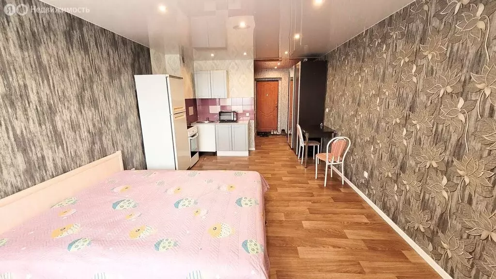 Квартира-студия: Новосибирск, Беловежская улица, 50 (27 м) - Фото 1