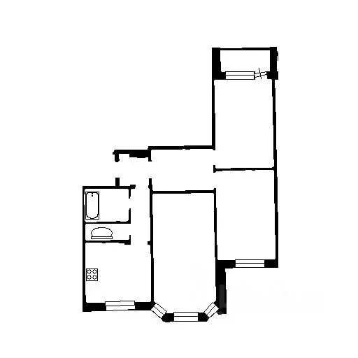 3-к кв. Московская область, Люберцы Комсомольский просп., 15 (76.2 м) - Фото 2
