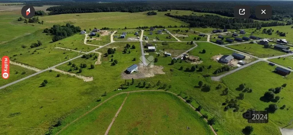 Участок в Ленинградская область, Ломоносовский район, Лопухинское ... - Фото 2