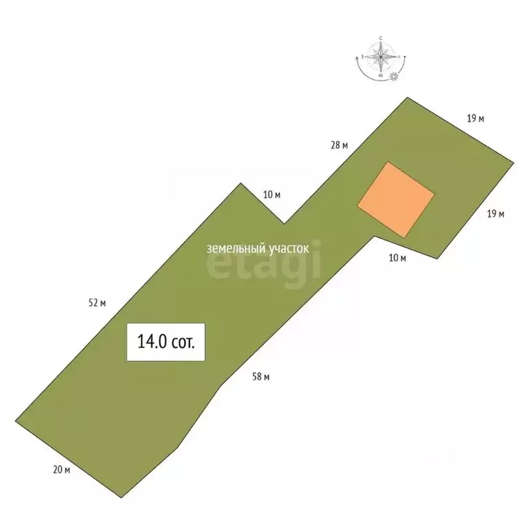 Участок в Алтай, Чемальский район, с. Чепош  (14.0 сот.) - Фото 2