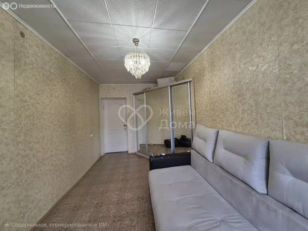 1к в -комнатной квартире (17 м) - Фото 1