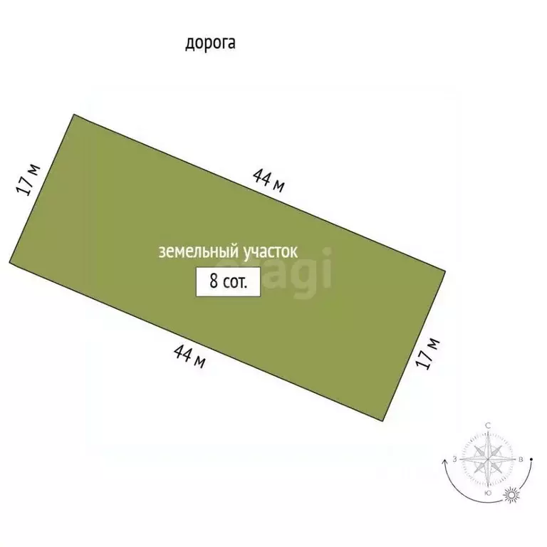 Участок в Крым, Ленинский район, Семисотское с/пос, с. Каменское ул. ... - Фото 2