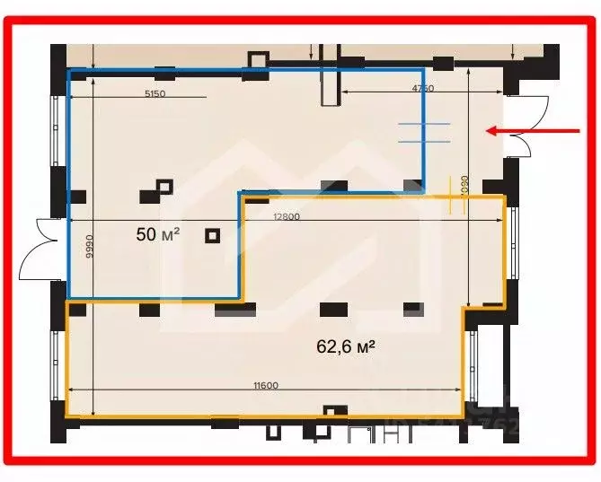 Помещение свободного назначения в Московская область, Люберцы ул. ... - Фото 2