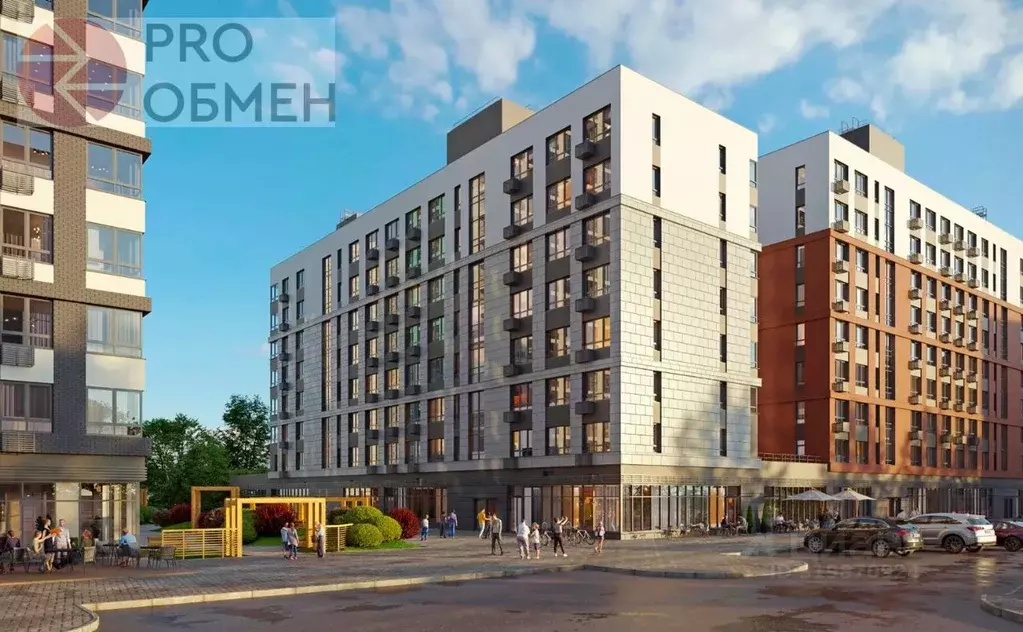 2-к кв. Москва Бунинские Кварталы жилой комплекс, 5.1 (38.9 м) - Фото 1