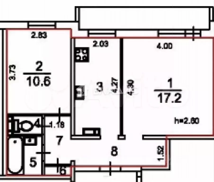 2-к кв. Иркутская область, Иркутск ул. Гоголя, 43 (48.0 м) - Фото 1