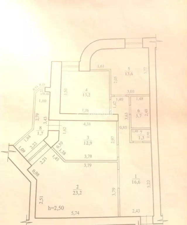 3-к кв. Забайкальский край, Чита ул. Бабушкина, 32Б (87.0 м) - Фото 2