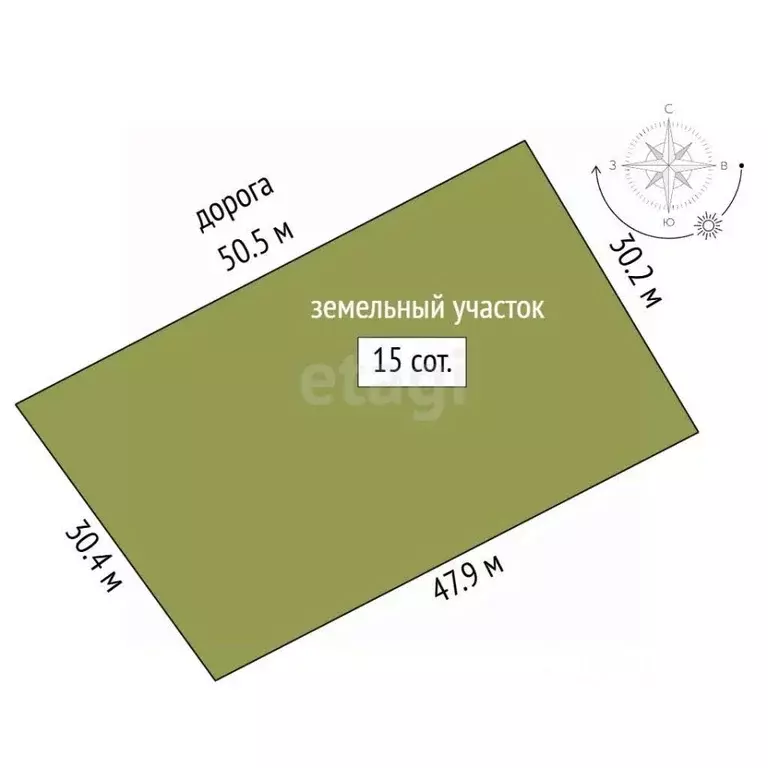 Участок в Вологодская область, Белозерский муниципальный округ, д. ... - Фото 2