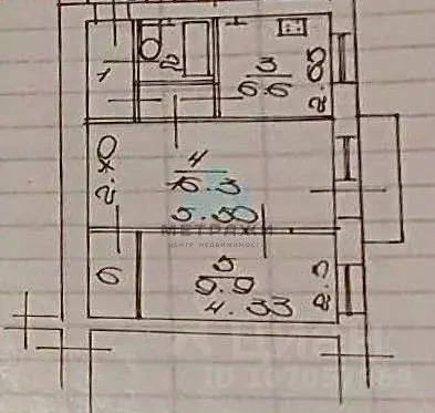 2-к кв. Калужская область, Калуга ул. Карла Либкнехта, 10 (41.0 м) - Фото 2