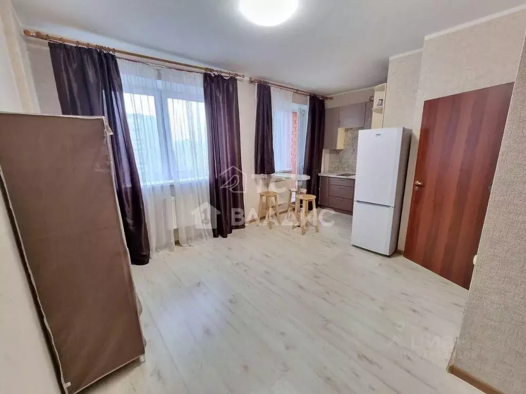 Студия Московская область, Королев ул. Марины Цветаевой, 1Б (25.6 м) - Фото 1