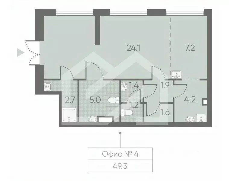 Помещение свободного назначения в Москва Производственная ул., 17 (49 ... - Фото 2