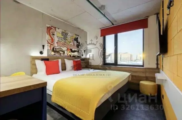 Студия Санкт-Петербург ул. Орджоникидзе, 44к2 (17.0 м) - Фото 1