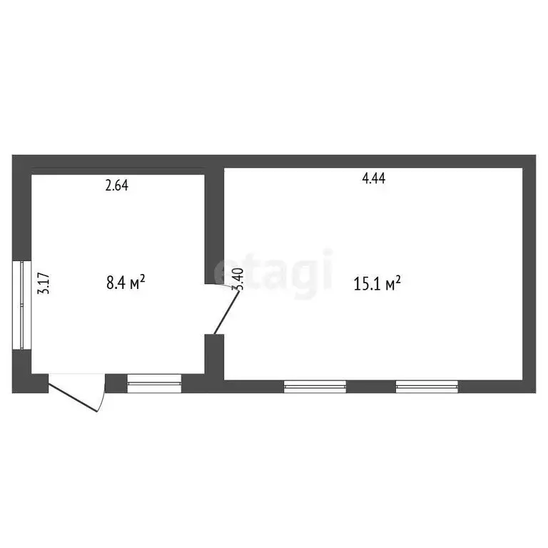 Дом в Тюменская область, Нижнетавдинский муниципальный округ, СНТ ... - Фото 1