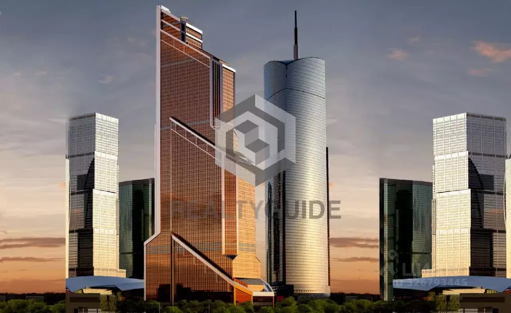 Офис в Москва 1-й Красногвардейский проезд, 15 (3151 м) - Фото 2