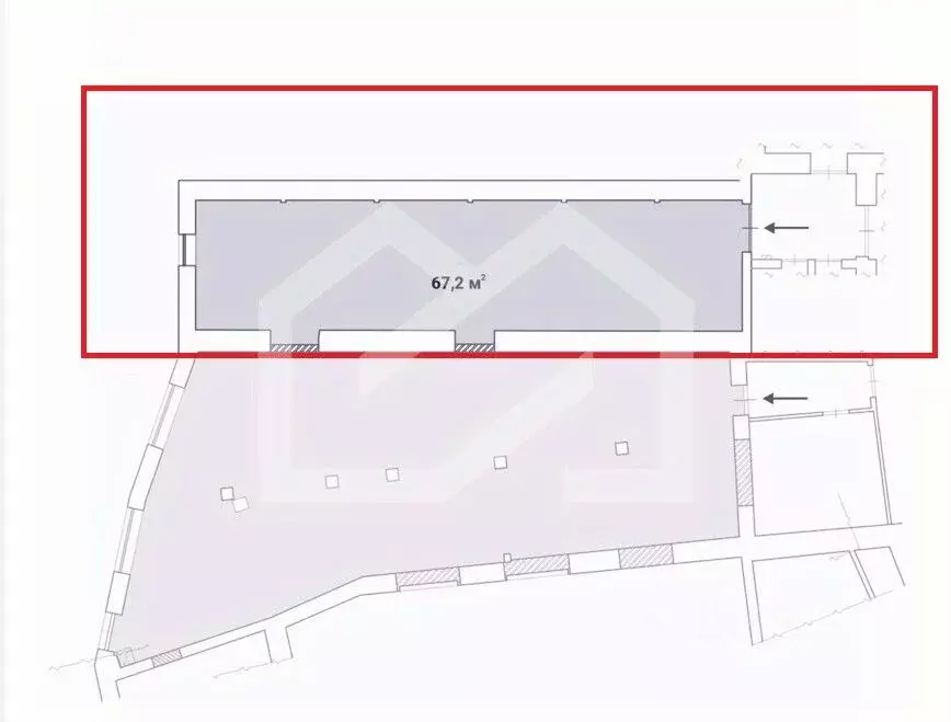 Производственное помещение в Москва Звенигородское ш., 18/20к3 (67 м) - Фото 2