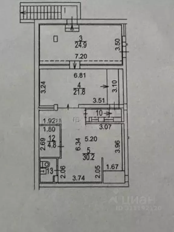 Помещение свободного назначения в Москва ул. Кулакова, 9К1 (385 м) - Фото 1