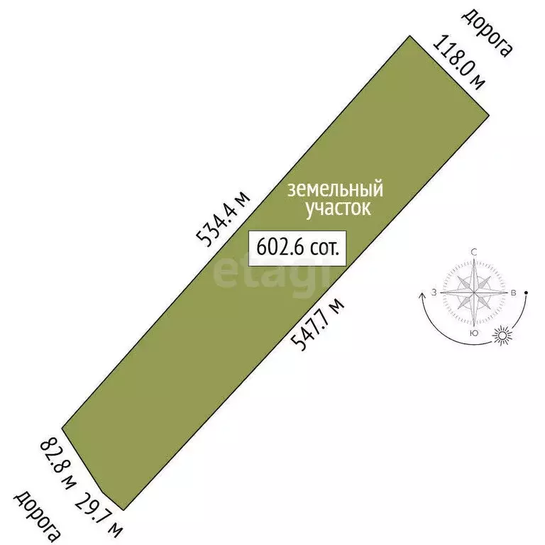Участок в Тюменский муниципальный округ, деревня Насекина (602.64 м) - Фото 0