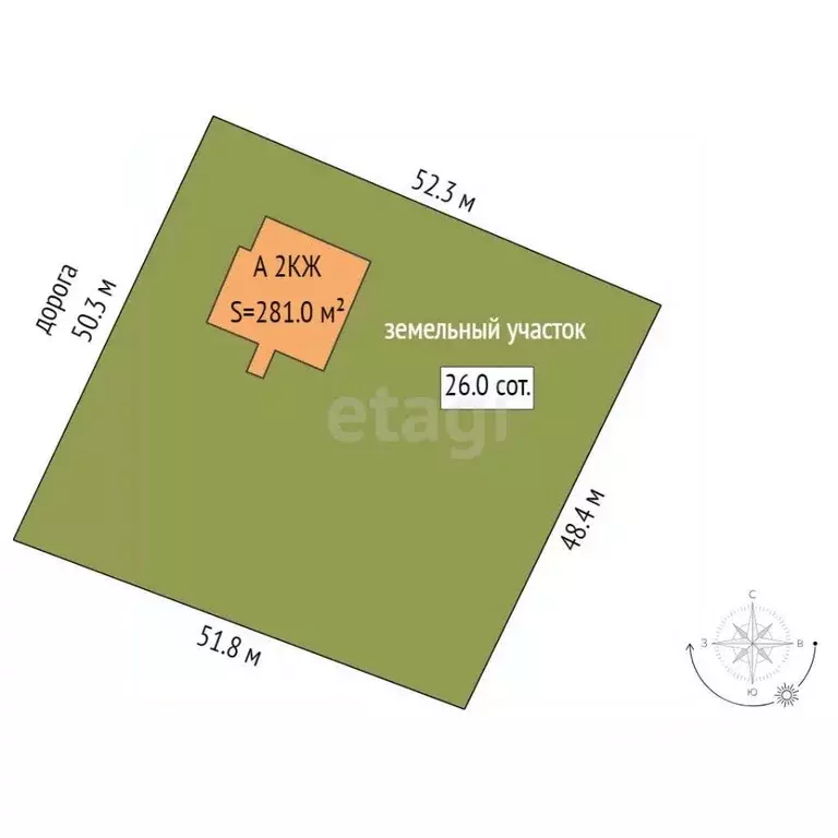 Дом в Марий Эл, Медведевский район, Руэмское с/пос, пос. Руэм ул. ... - Фото 2