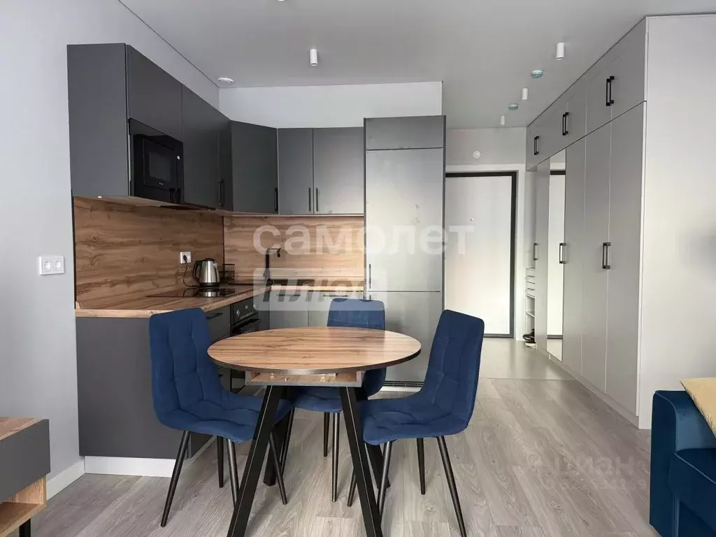 Студия Москва Новоостаповская ул., 20 (26.2 м) - Фото 2