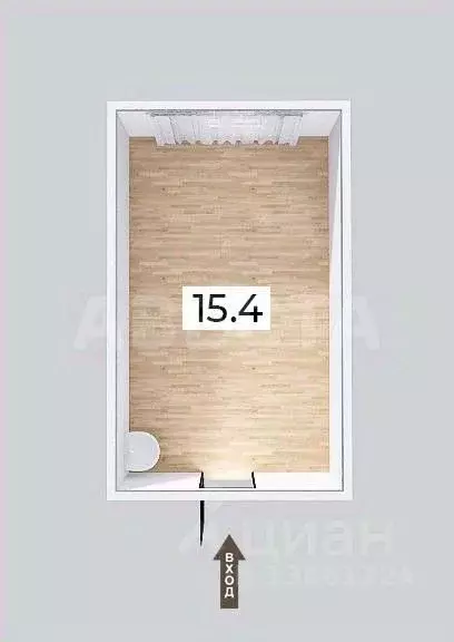 Комната Омская область, Омск ул. Красный Путь, 141 (15.4 м) - Фото 2