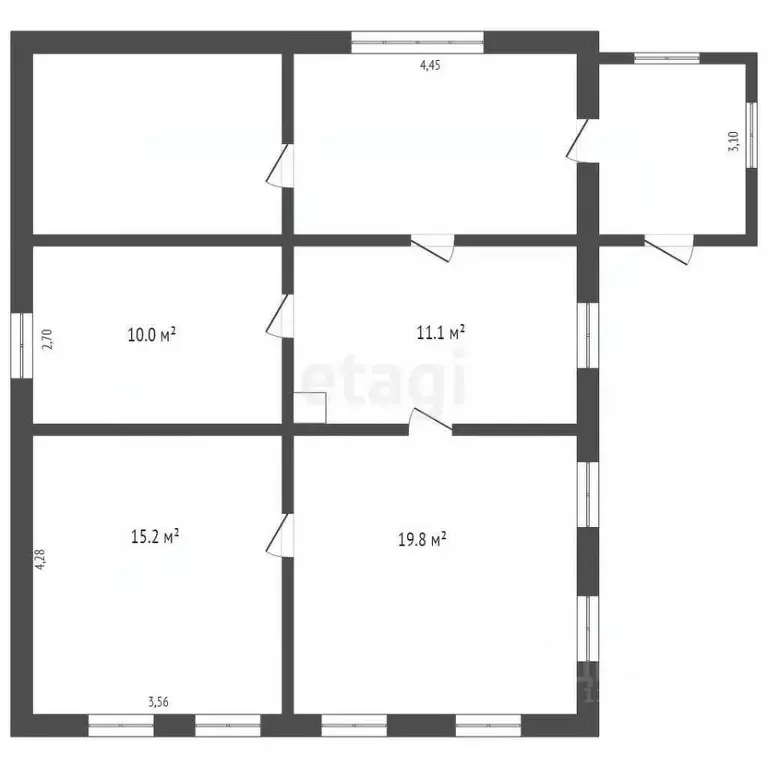 Дом в Кемеровская область, Кемерово ул. Пушкина (56 м) - Фото 2