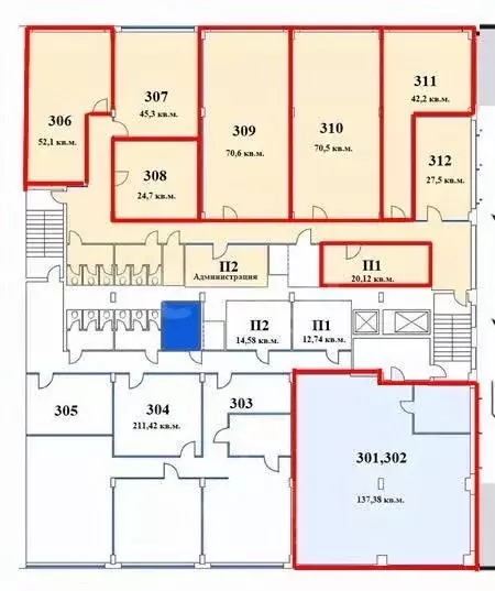 Офис в Московская область, Люберцы Новая ул., с9А (52 м) - Фото 2