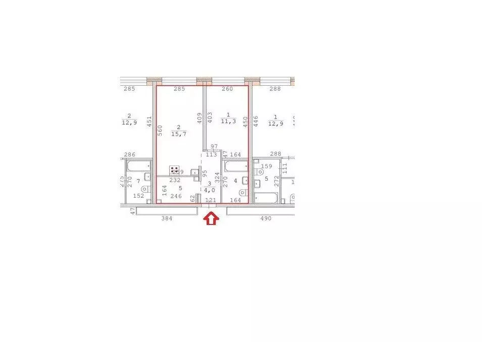 1-комнатная квартира: Екатеринбург, Павлодарская улица, 8 (40 м) - Фото 1