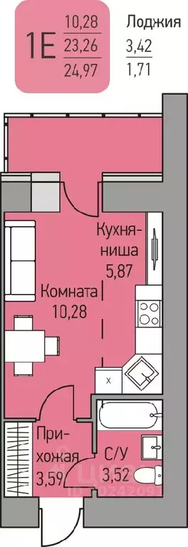 Студия Кировская область, Кирово-Чепецкий район, Федяковское с/пос, д. ... - Фото 0