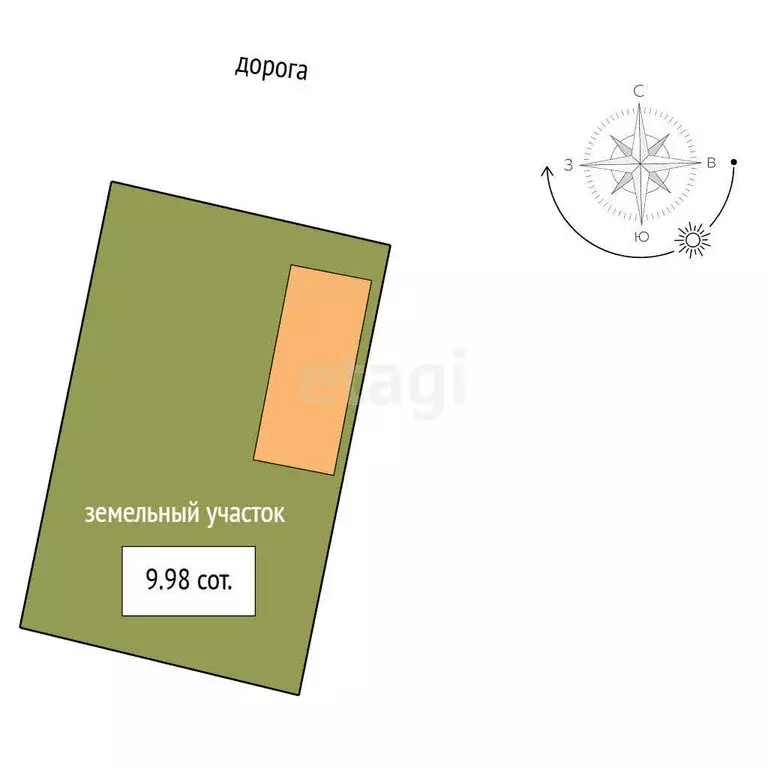 Дом в посёлок Увельский, посёлок Сосняки, улица Гагарина (43 м) - Фото 1