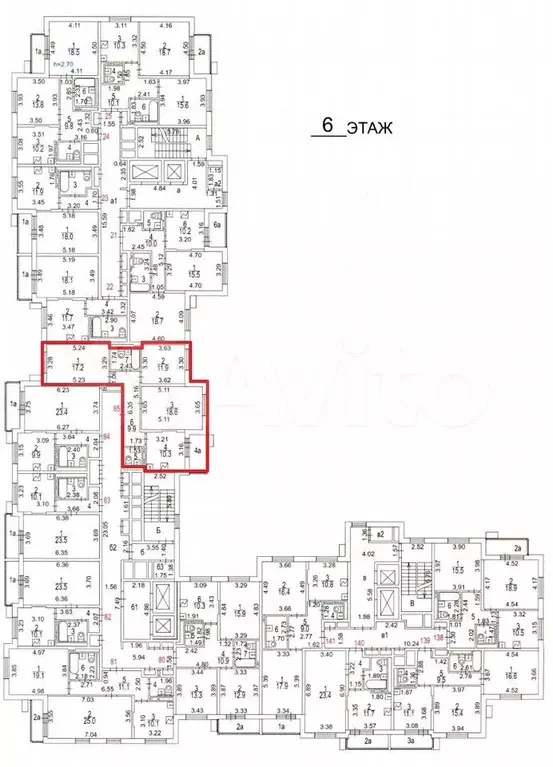 Аукцион: 3-к. квартира, 74,4 м, 6/12 эт. - Фото 1