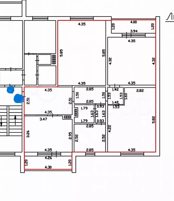 3-к. квартира, 110 м, 8/9 эт. - Фото 0